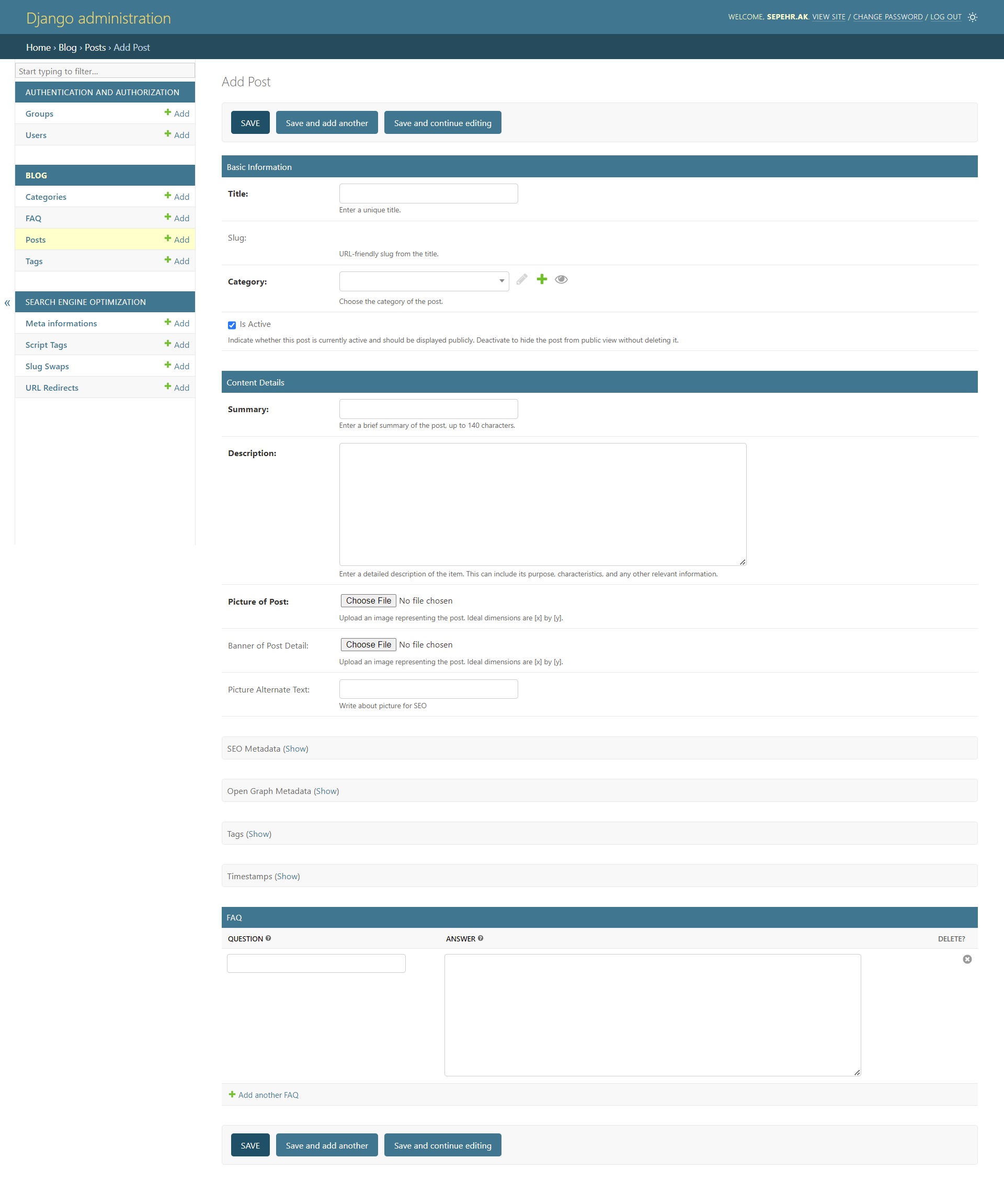 SEO Metadata
